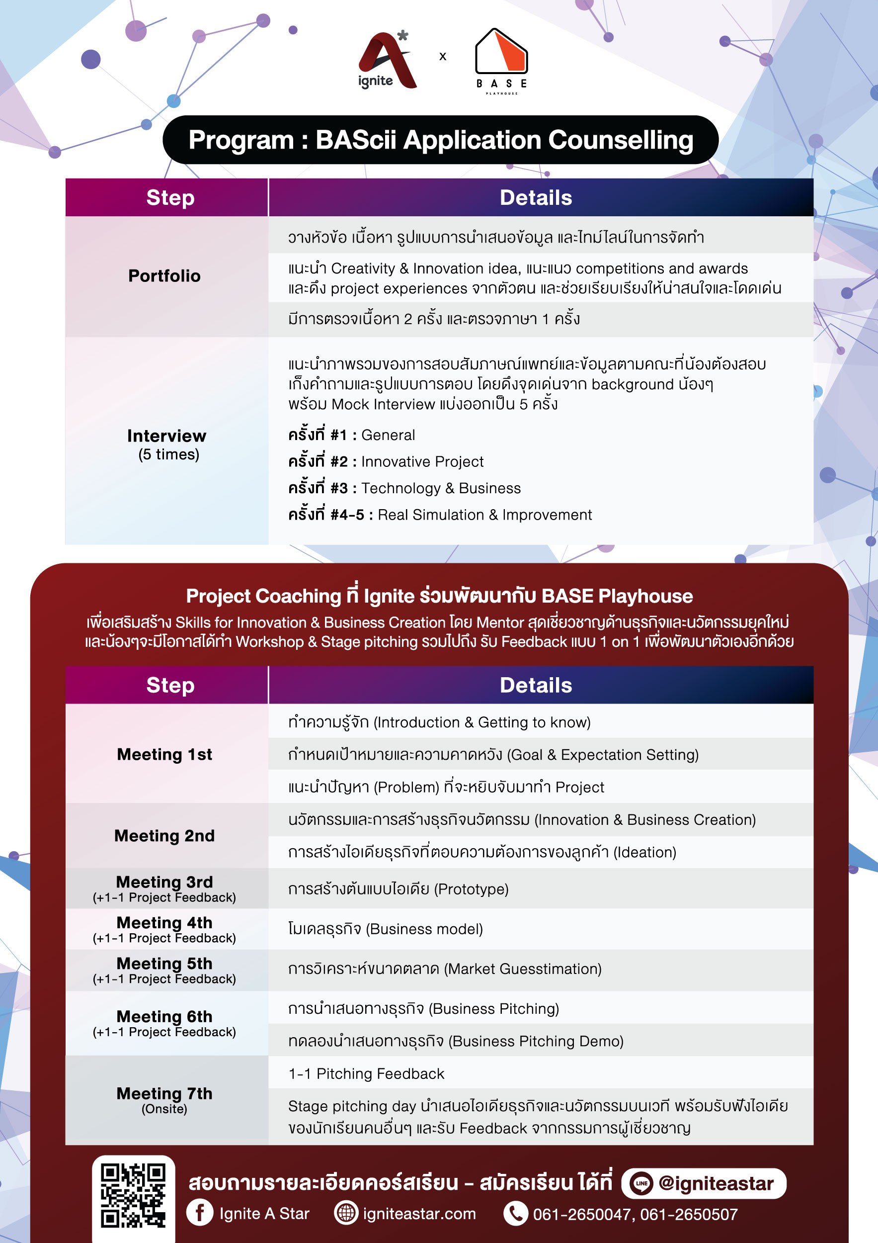 leaflet BAScii Consult program Package igntie astar - Cover2
