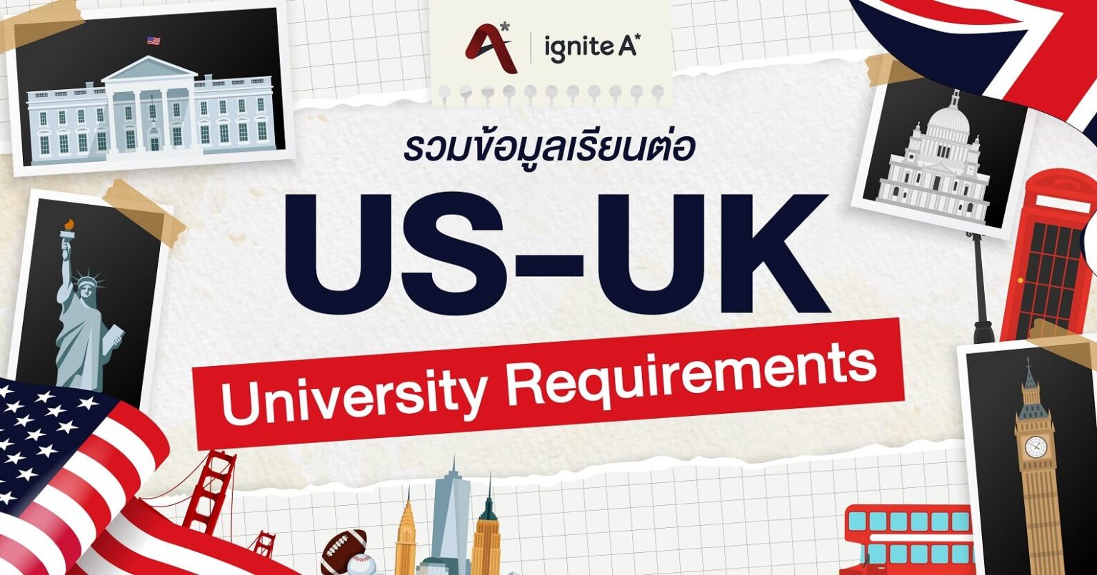 US & UK university requirements