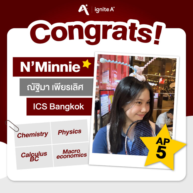 [Album A Star] Congrats N’Minnie REF AP Score 5-01