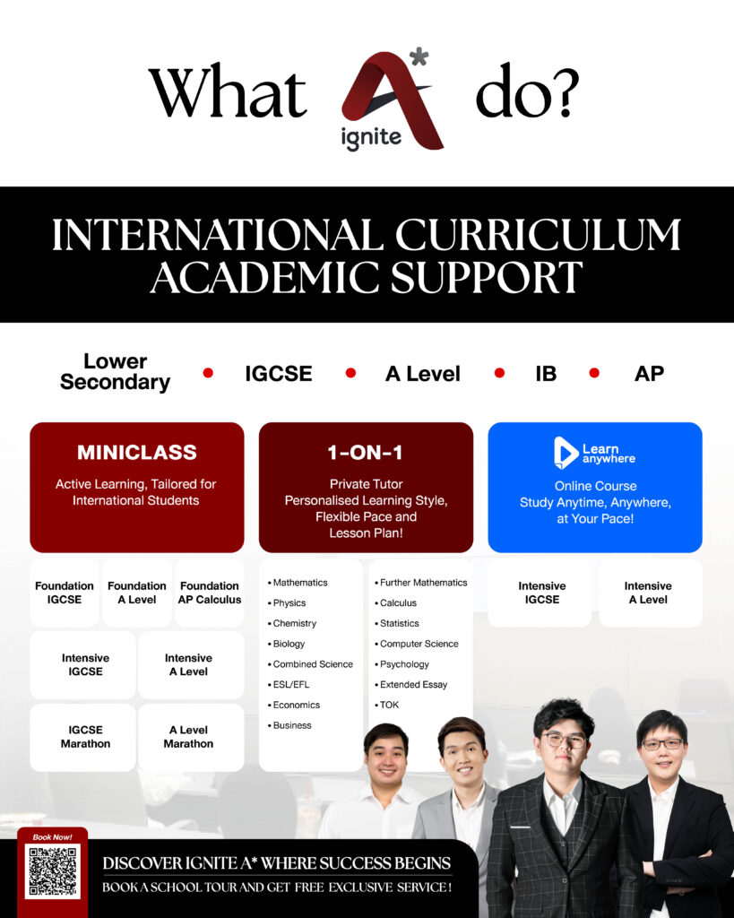 International Curriculum Academic Support Ignite A Star