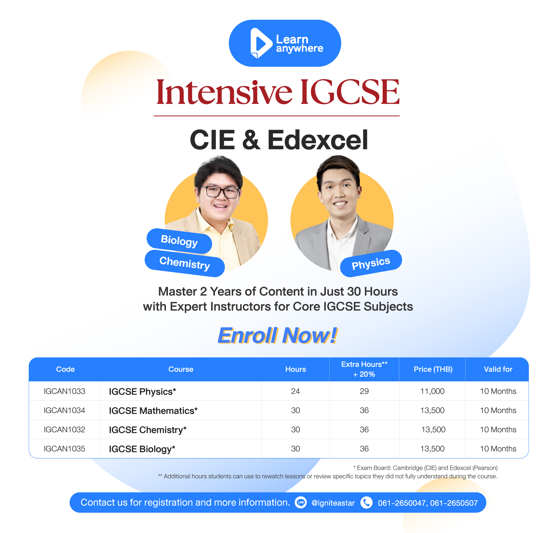 Intensive IGCSE CIE & Edexcel - Ignite A Star 2025