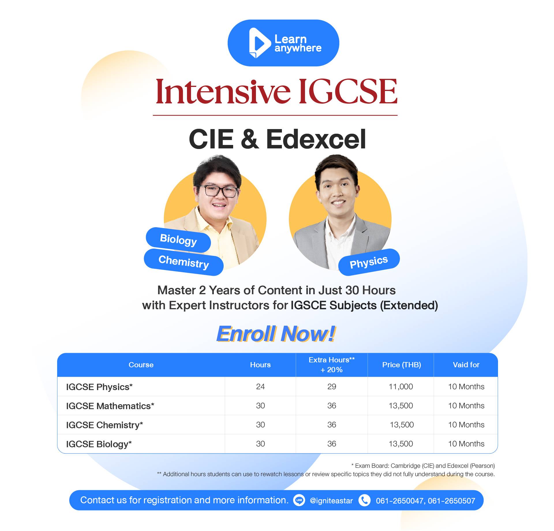 Intensive IGCSE - CIE & Edexcel - Anywhere - ignite A Star 2025-1