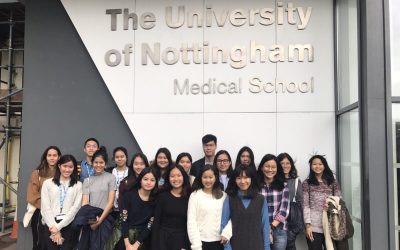 A group of students in Joint Medical Program (MED SWU-NOTT).
