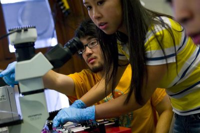 Two students in University of California Berkeley – Chemical Engineering.