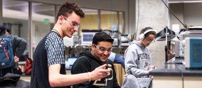 Students on Purdue University – Aeronautical and Astronautical Engineering.